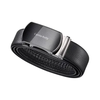 Canita Kolly Business Formal Top Grain Cow Leather Belts Men's 3.5cm