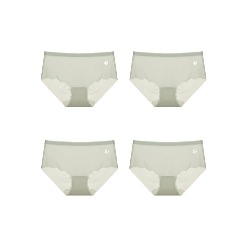 Flowers In Water Underpants Women's 4 Pack-26
