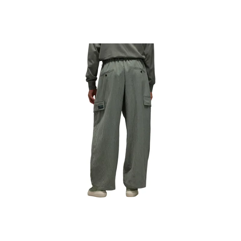Adidas WIDE CARGO PANTS Cargo Pants Unisex Gray Stone Green-1