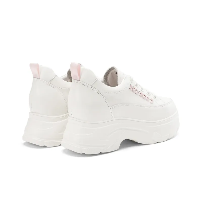 BOSSSUNWEN Cushioned Slip-Resistant Mid-Top Casual Shoes Women's-7