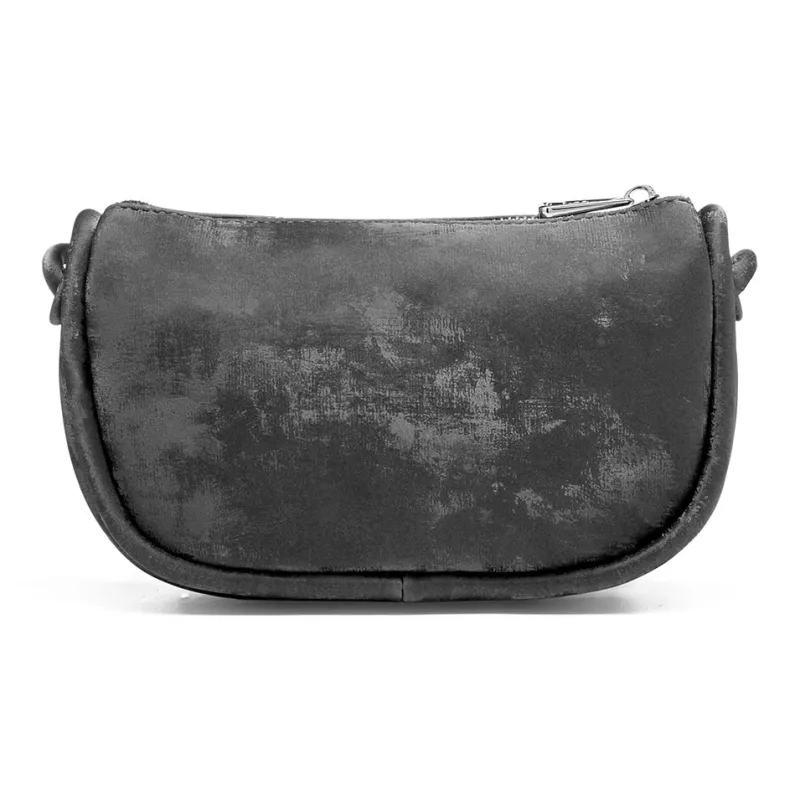 JOSINY PU/Split Cow Leather Shoulder Bag Women's Black/Silver Gray/Yellow/Army Green/Nude Pink-2