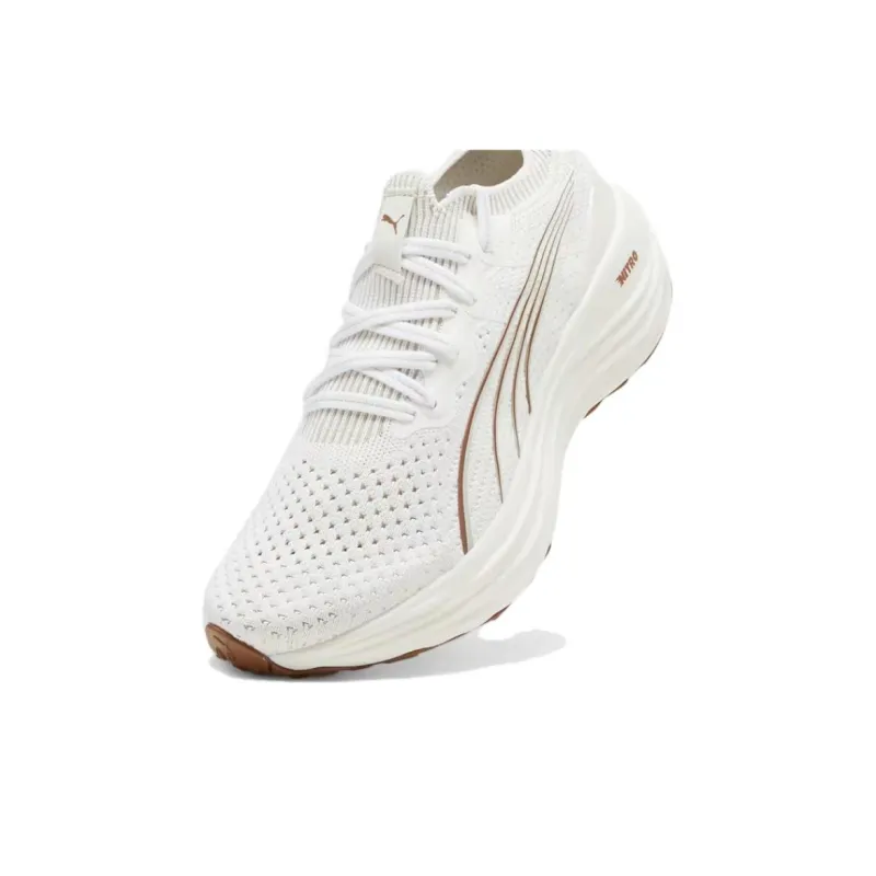 PUMA ForeverRun Nitro Knit 'Warm White Teak' Women's-2
