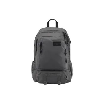 JanSport Polyester Backpack Unisex Graphite Gray
