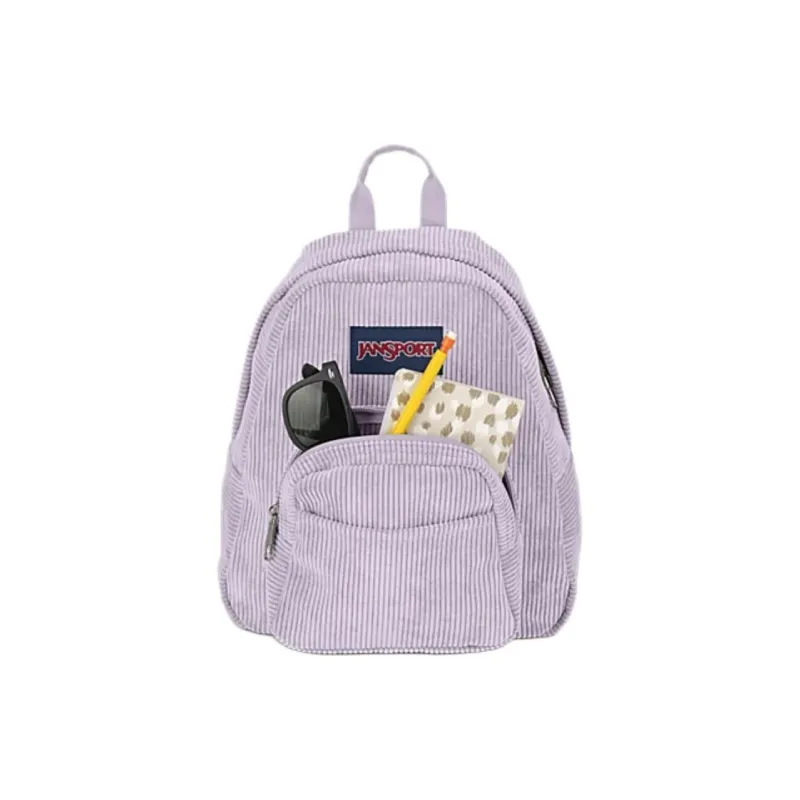 JanSport Recycled Polyester Backpack Mini Unisex Light Purple-1