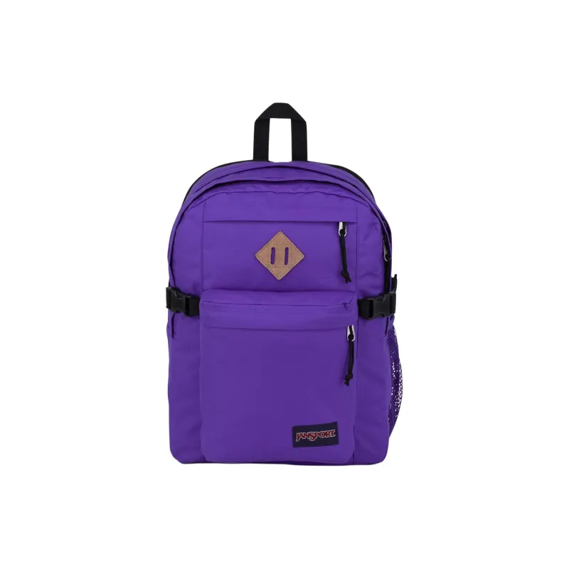 JanSport Recycled Polyester Backpack Unisex Dark Purple-0