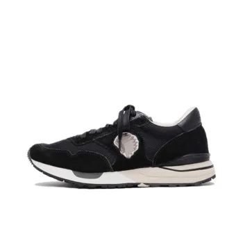 Visvim Anti Slip Wear Resistant Low Top Casual Shoes Men's Black