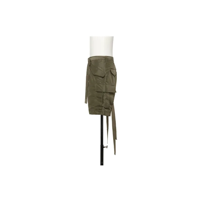 Sacai SS24 Casual Shorts Men's Olive-2