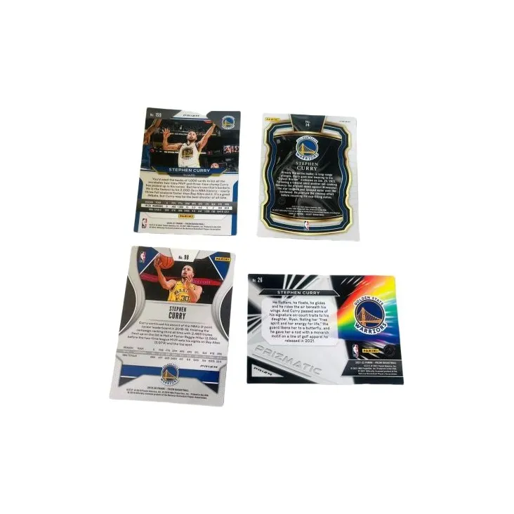 PANINI Warriors Stephen Curry Refringence 4 Piece Combination Player Card Product Access Sports Cards 4 Pcs-1