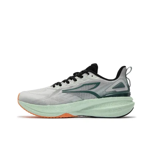 361° Titan CQT2.0 Running Shoes Men Low-Top Photon Gray/Dark Pine Green