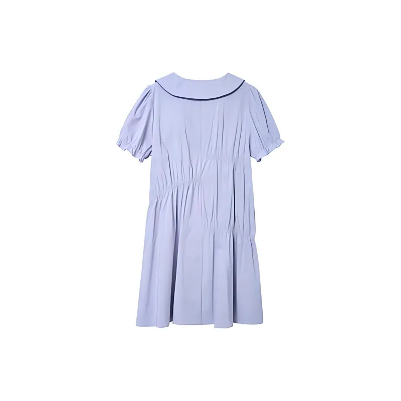 ZIHAN Short-Sleeved Dresses Women's-1