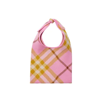 Burberry Wool With Polyester Handbag Kids' Carnation Pink