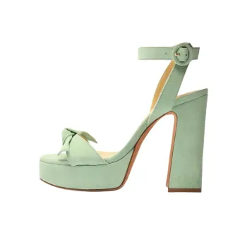 Alexandre Birman Clarita Strap Sandals 12cm Women's Green