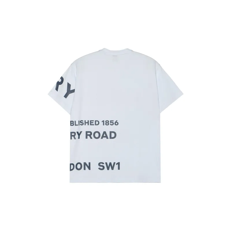 Burberry T Shirts Women's Light Blue-1
