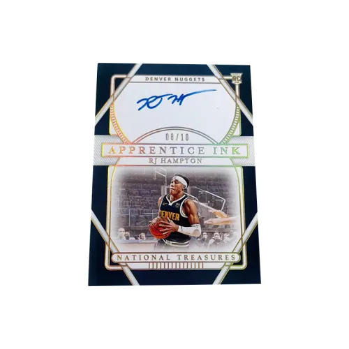 PANINI 20 21 Nuggets Hampton National Treasure Rising Stars RC Signature Player Card Access Pass Sports Cards 1 Pc