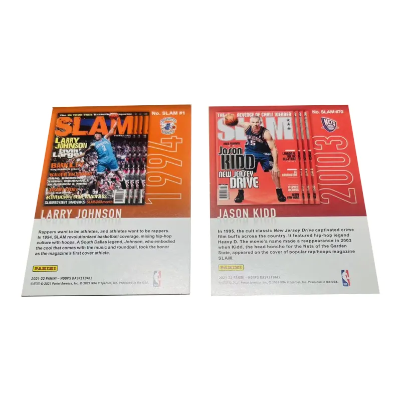 PANINI Larry Johnson Jason Kidd 21 22 Magazine Special Card Refringence Player Card Product Access Sports Cards 2 Pcs-1