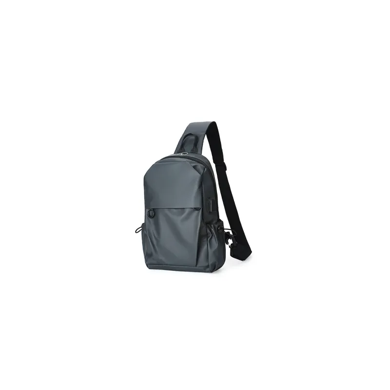 ROSEROOEN Oxford Sling Bag, Shoulder Bag, Crossbody Bag Regular Men's Black-6