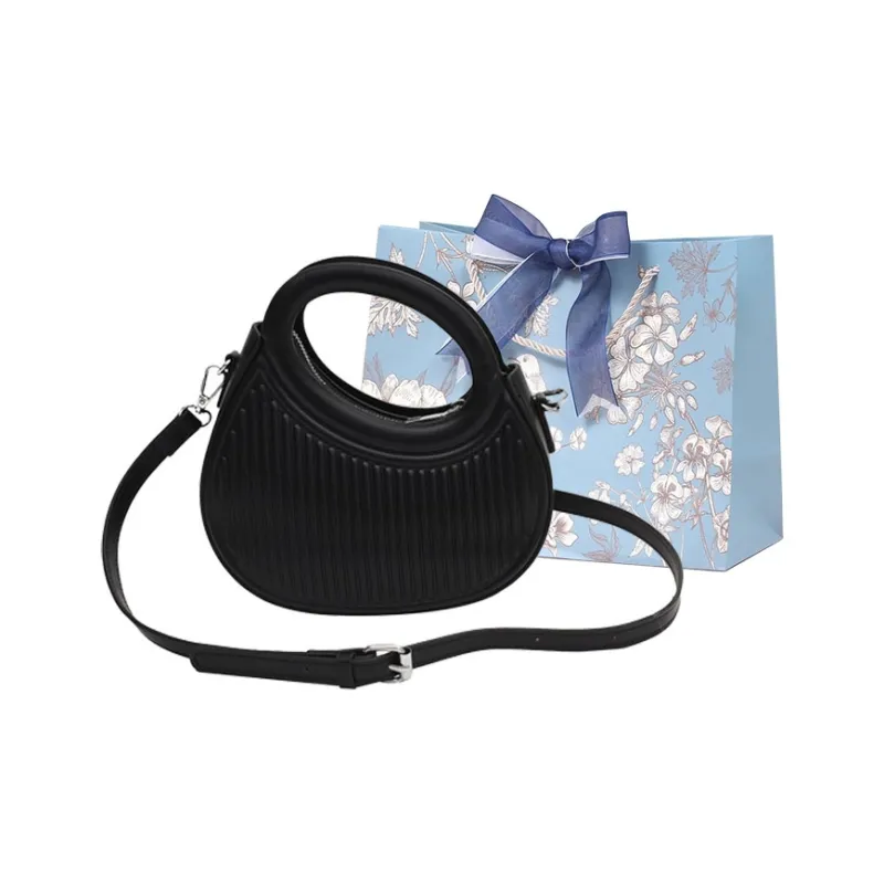 REDOO PU Shoulder Bag Regular Women's Ecru/Black/Pink/Purple/Green-5