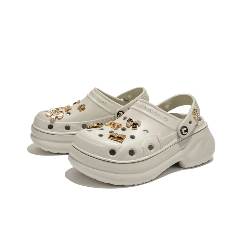 Cool Trend Series Clogs Women's Elegant Beige-4