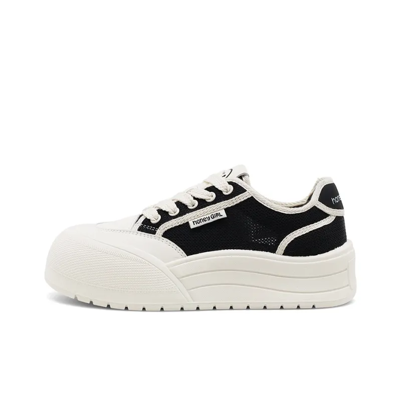 Honey GIRL Lightweight And Breathable Low-Top Skateboard Shoes Women's-0