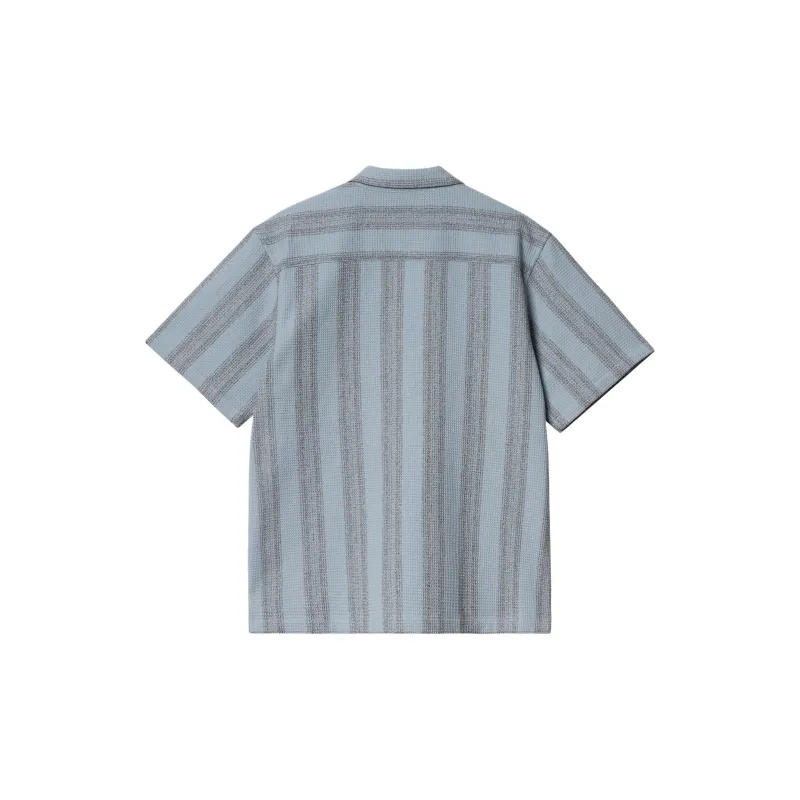 Carhartt WIP SS24 S/S Dodson Shirt Unisex Sky Blue-1