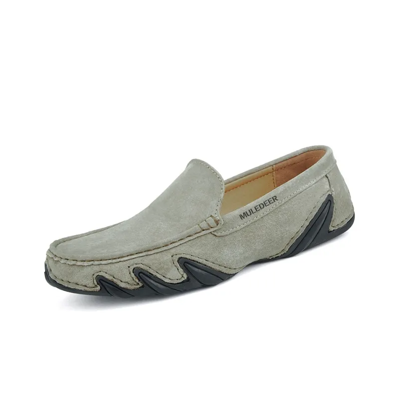 Black tailed Deer Gommino Loafers Men's-1