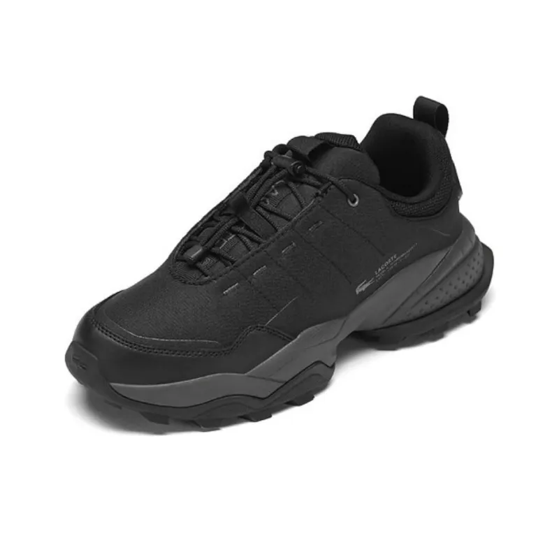 LACOSTE Low Top Casual Shoes Men's Black-1
