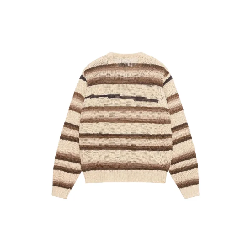 Stussy Tonal Stripe Linen Sweater-1