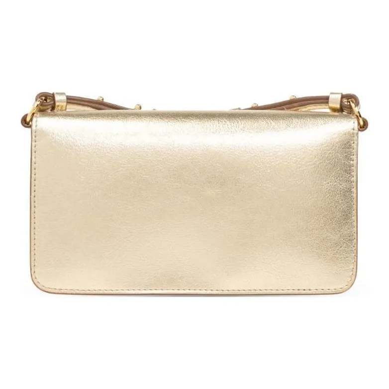 Stella McCartney Studded Metallic finish Crossbody Bag-2