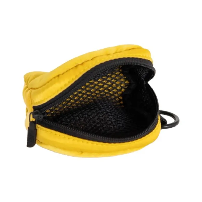 THE NORTH FACE Acrylic Shoulder Bag, Crossbody Bag Unisex Black & Yellow-3