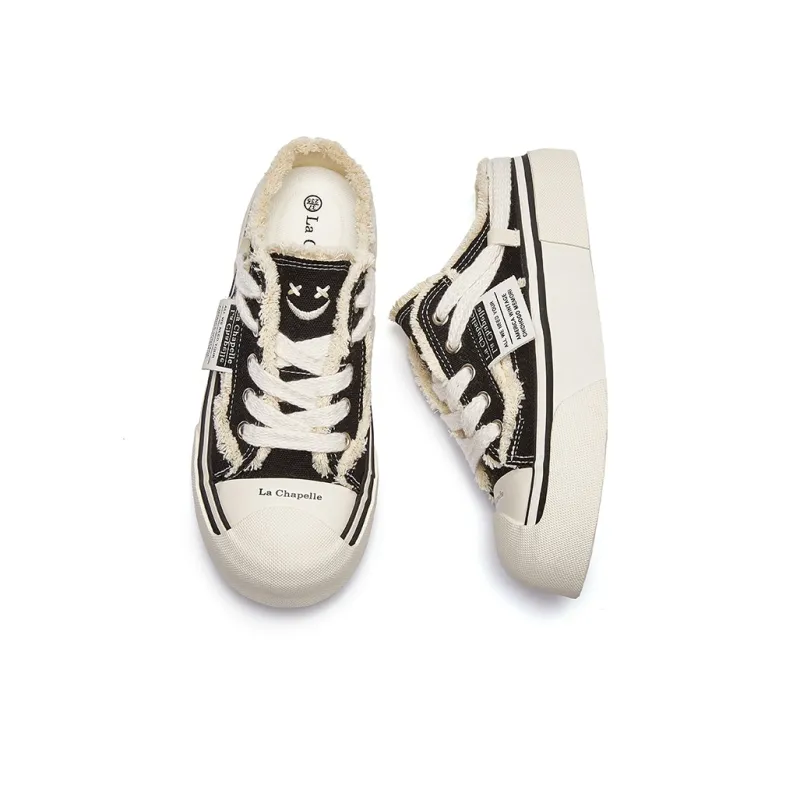 La Chapelle Lightweight And Breathable Low Top Canvas Shoes Women's-2