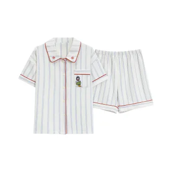 GOSO Pajama Set Women's White Shades