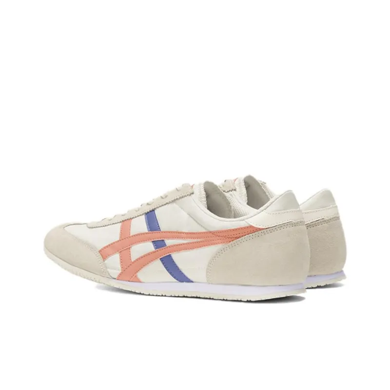 Onitsuka Tiger Machu Racer Anti Slip Wear Resistant Breathable Lightweight Low Top Casual Shoes Unisex Beige-3