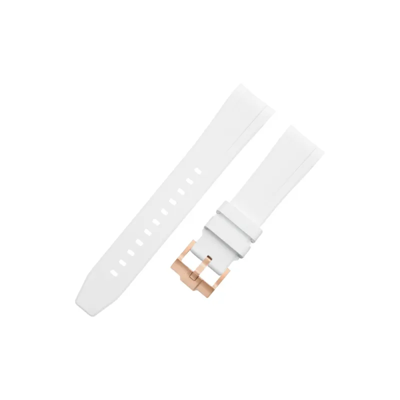 VAGENARI Rubber Strap Compatibility With Rolex New Arrival Ditan 126505 Pin Buckle Style Watch Band Unisex-4
