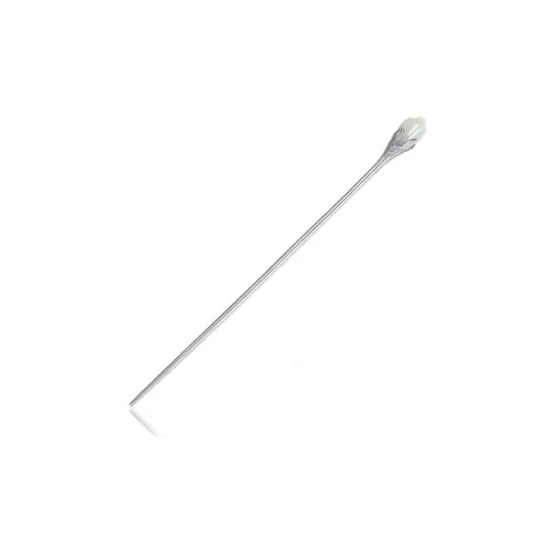 AAJF Alloy One Character Hairpin For Women's With Hanfu Vintage Style Subtle Hair Accessory Hairpin Women's