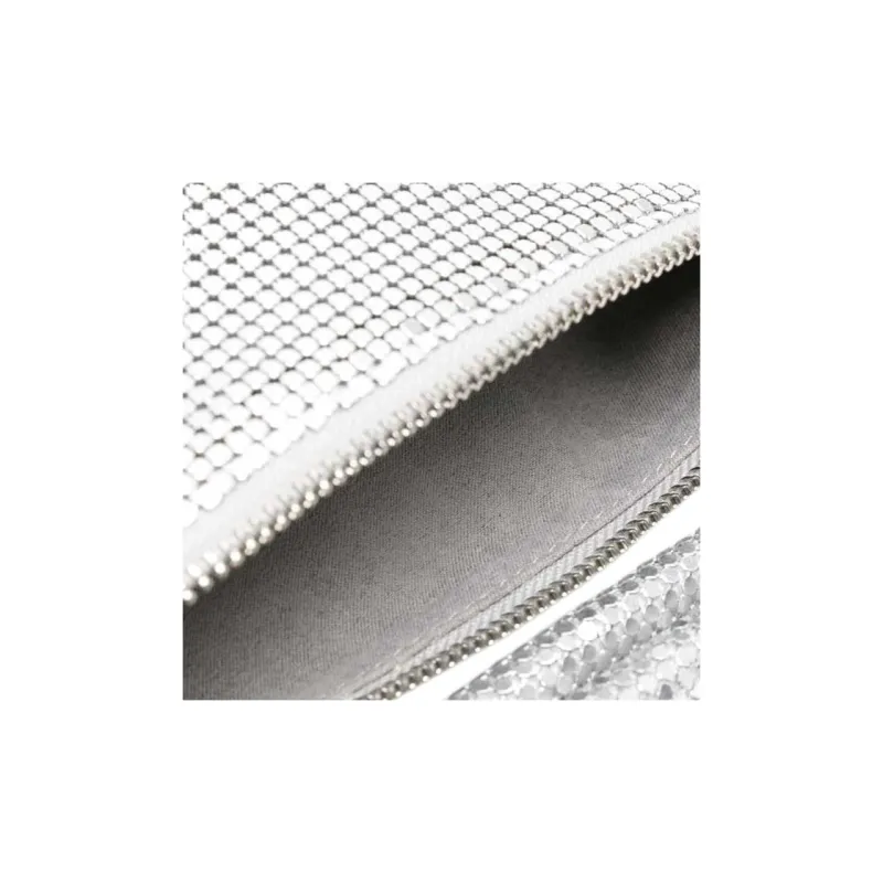 CULT GAIA Polyurethane One Shoulder Handbags Women's Silver-3