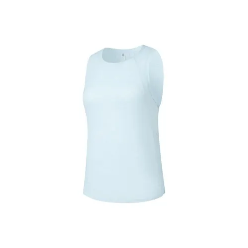 QIAODAN Tank Tops Women's Foam Blue