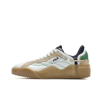 FILA ARTMOSPHERE Low Top Skateboard Shoes Women's Bright White Beige Yellow