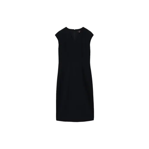 INSUN Sleeveless Dresses Women's Navy Blue