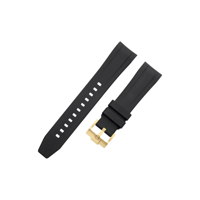 VAGENARI Rubber Strap Compatibility With Rolex New Arrival Ditan 126508 Pin Buckle Style Watch Band Unisex-5