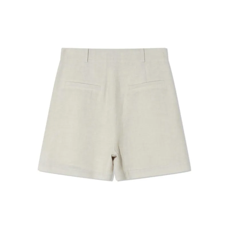 COVERINS Casual Shorts Women's Light Apricot-1