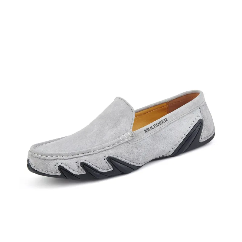 Black tailed Deer Gommino Loafers Men's-10