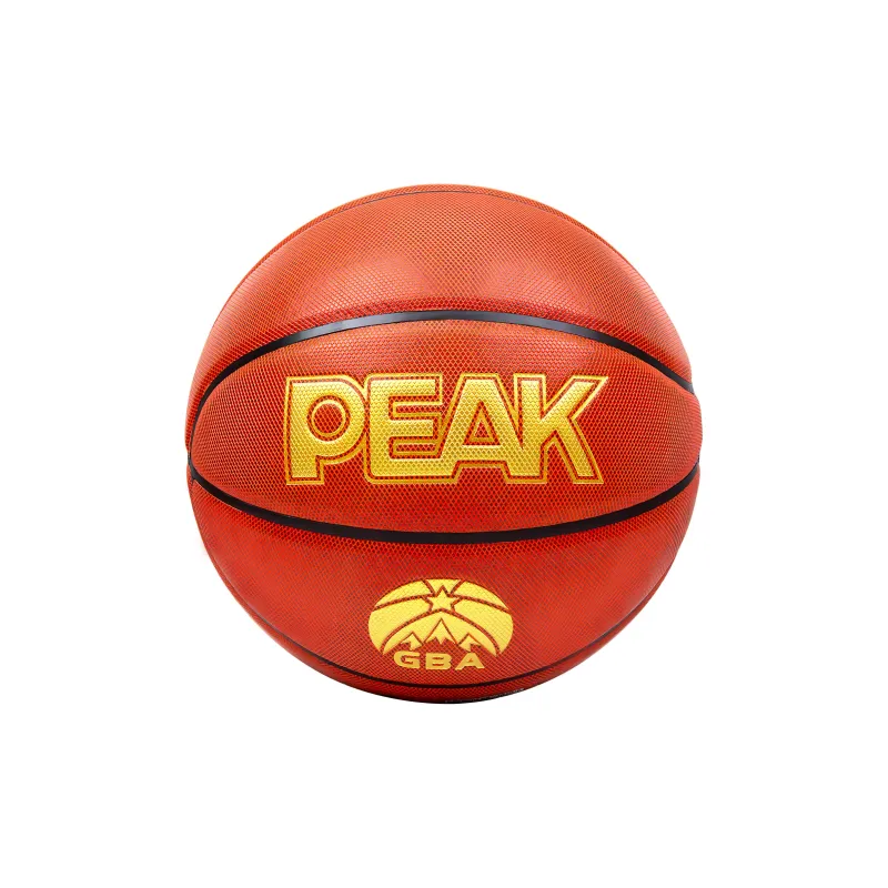 PEAK Basketball Culture Series Microfiber Leather Basketball Brown Size 7 Training Unisex-0