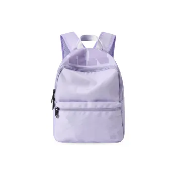 TURN UP Polyester Backpack For Kids Regular Unisex Purple