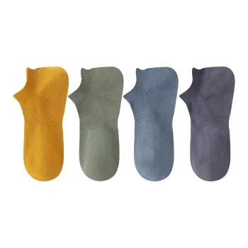 XXLLG No Show Socks Men's 4 Pack