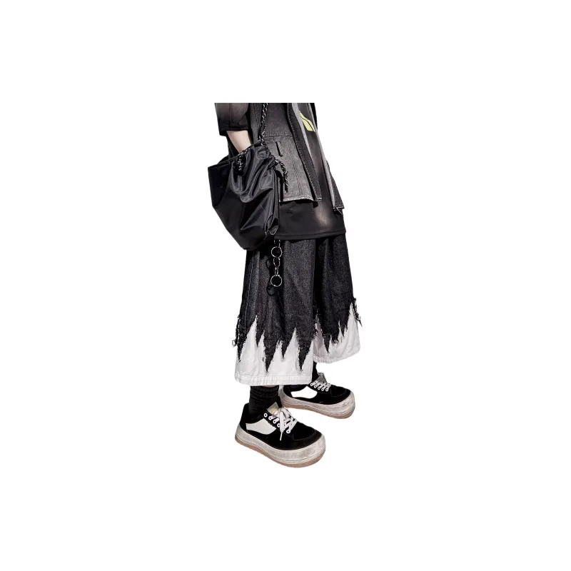 UUCSCC Denim Shorts Men's Black-3