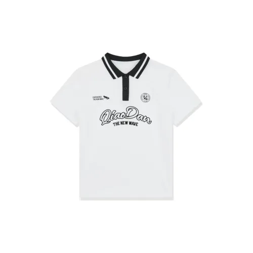 QIAODAN T-Shirts Women's Jordan White/Black