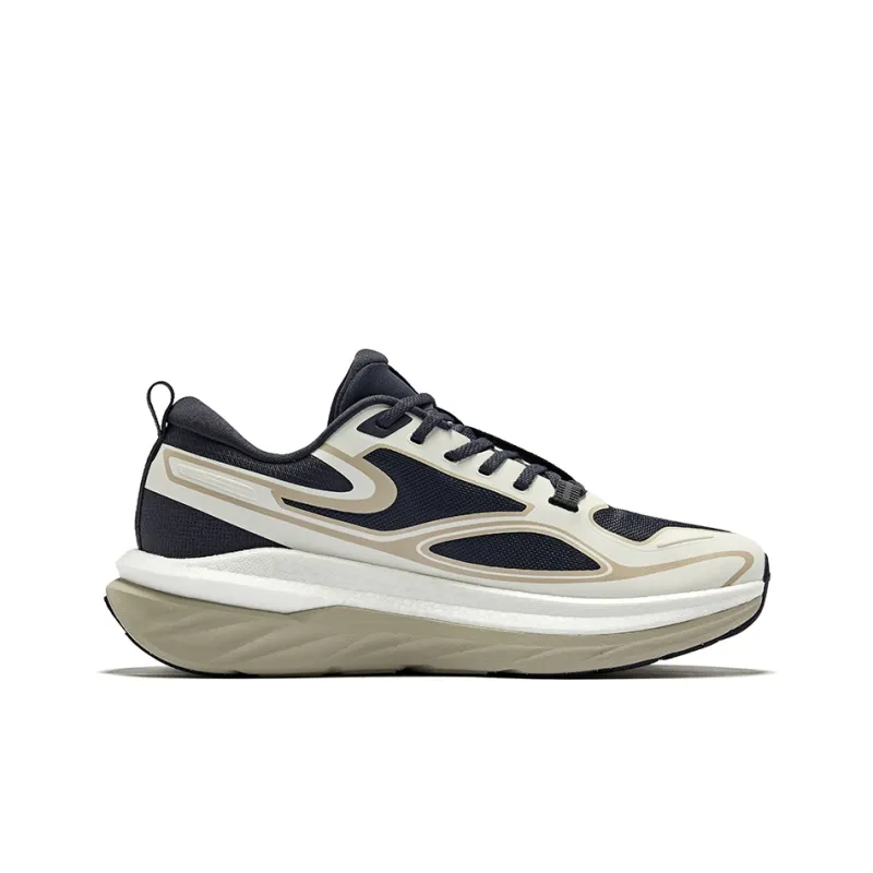 Erke Cushioning Wear Resistant Low Top Trail Running Shoes Men's Summer Breeze Blue Microcrystal White-1