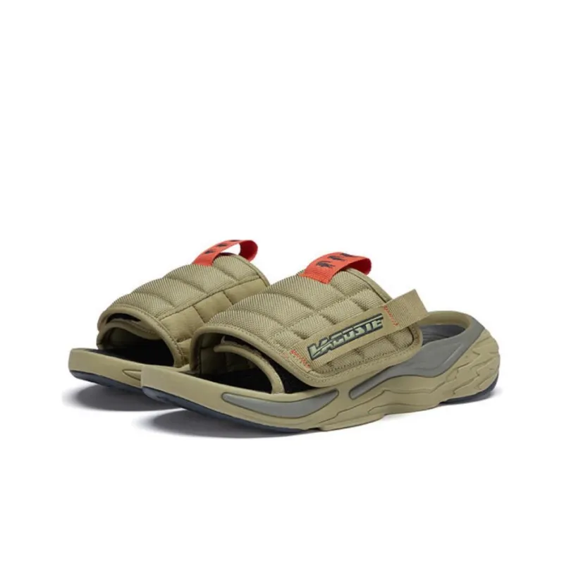 LACOSTE Slide Slippers Men's Dark Green-2