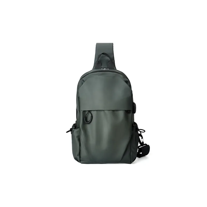 ROSEROOEN Oxford Sling Bag, Shoulder Bag, Crossbody Bag Regular Men's Black-7