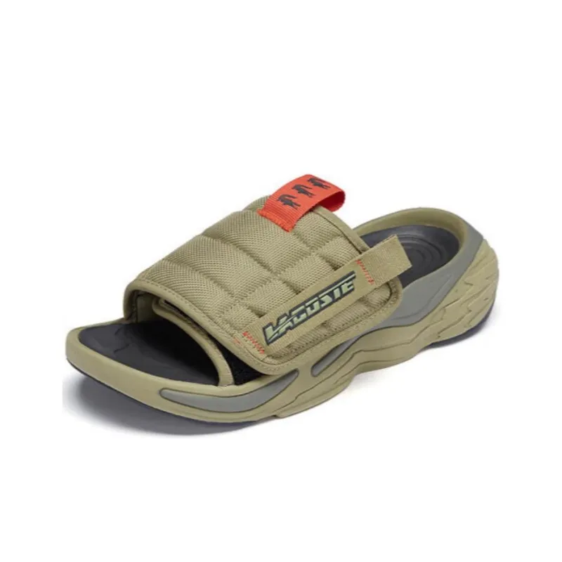 LACOSTE Slide Slippers Men's Dark Green-1